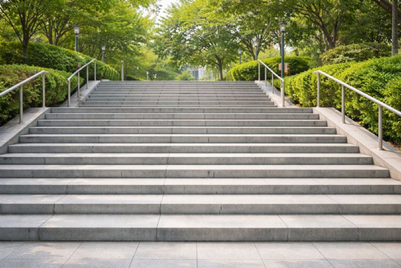 戶外水泥階梯施工重點：防滑、防裂與排水設計不可忽略